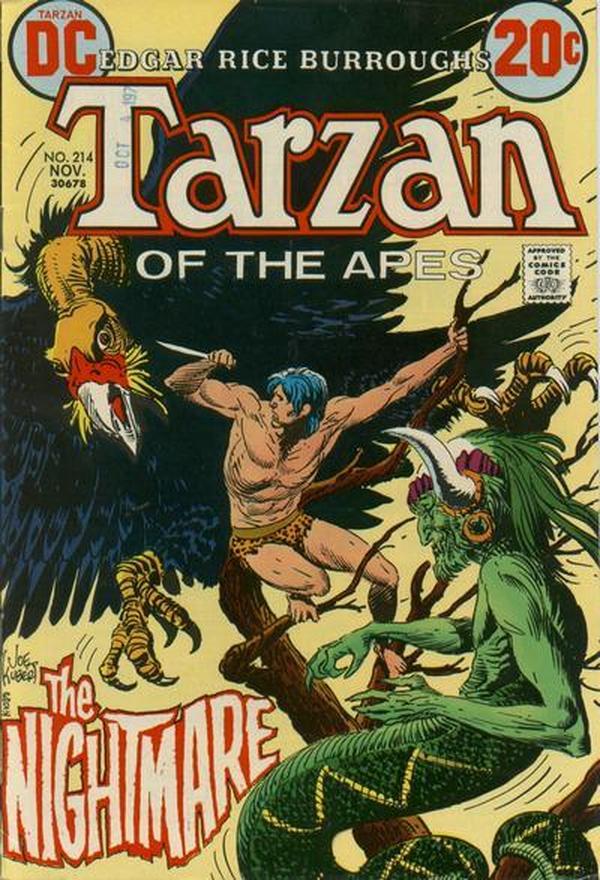 Tarzan (1972) #214 cover