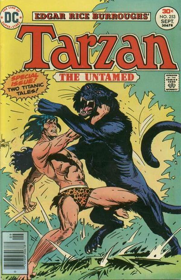 Tarzan (1972) #253 cover