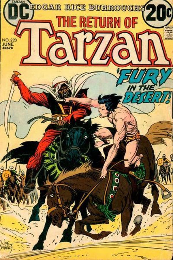 Tarzan (1972) #220 cover