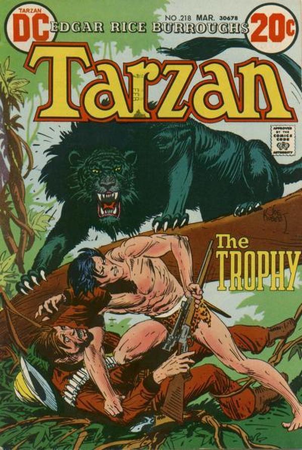 Tarzan (1972) #218 cover
