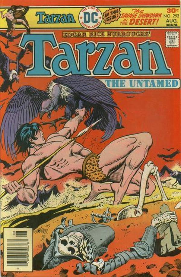 Tarzan (1972) #252 cover