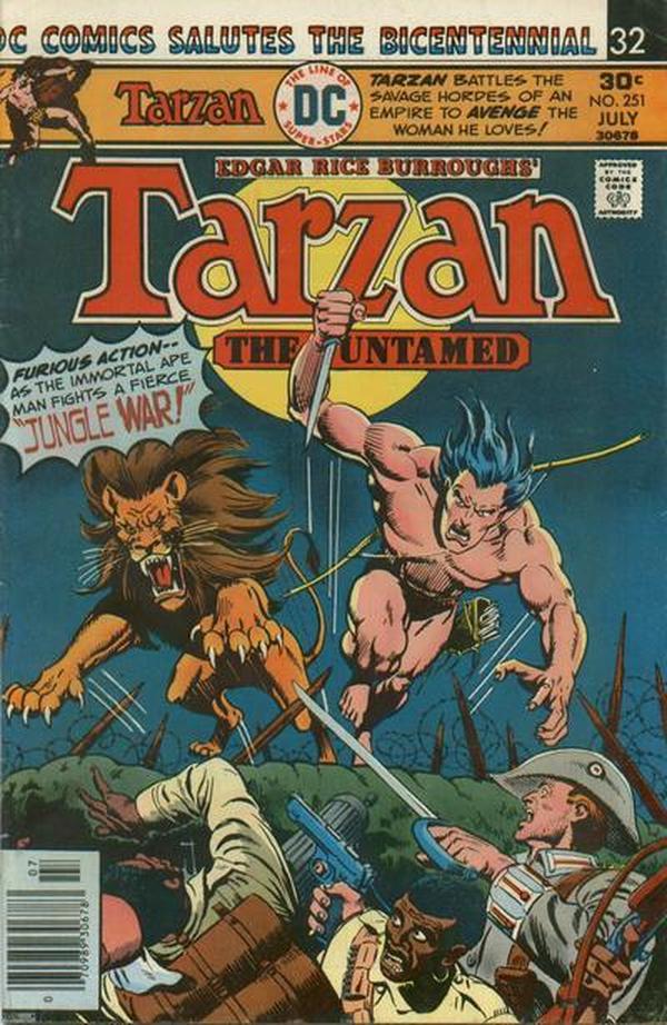 Tarzan (1972) #251 cover