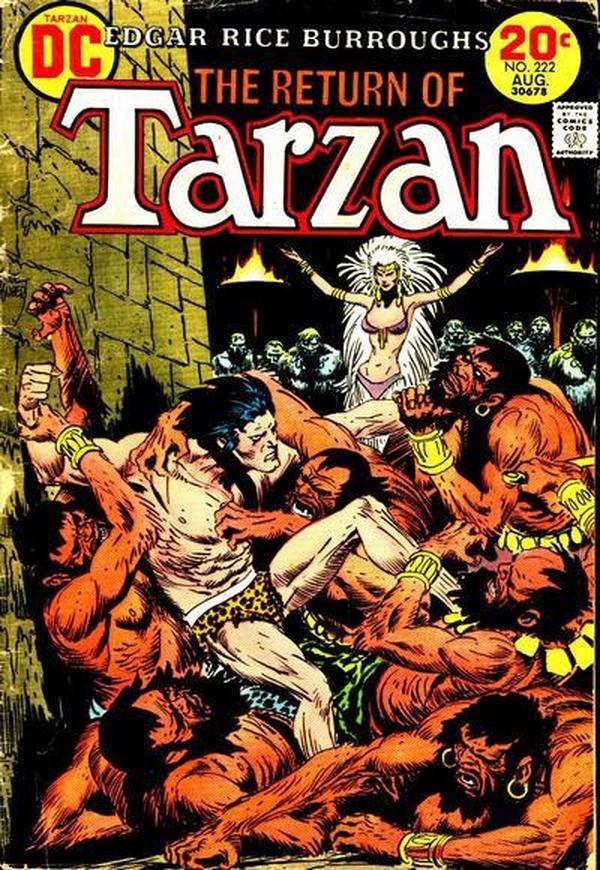 Tarzan (1972) #222 cover