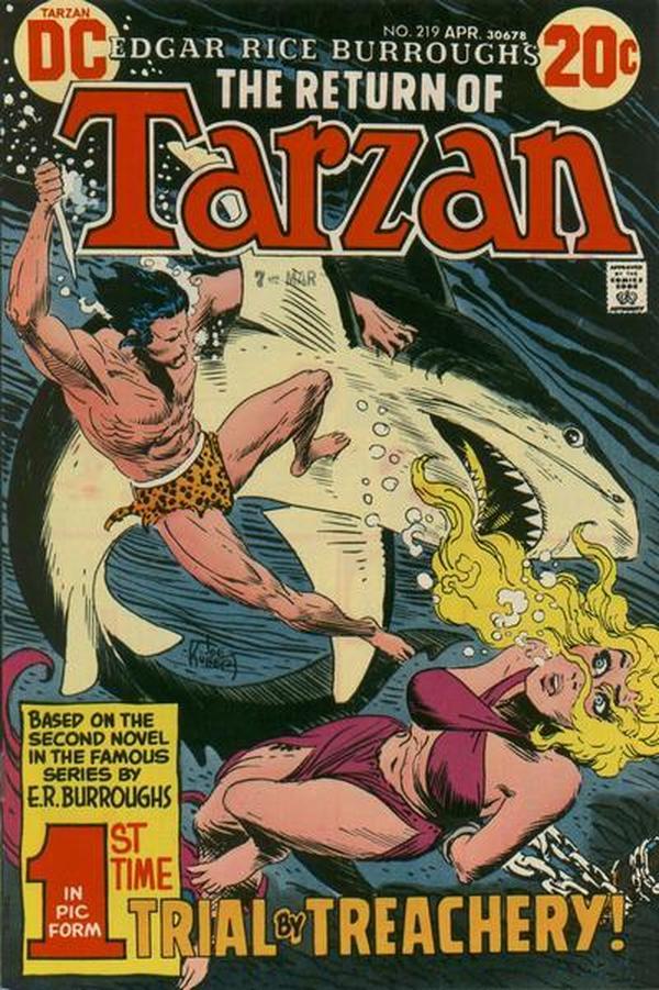Tarzan (1972) #219 cover