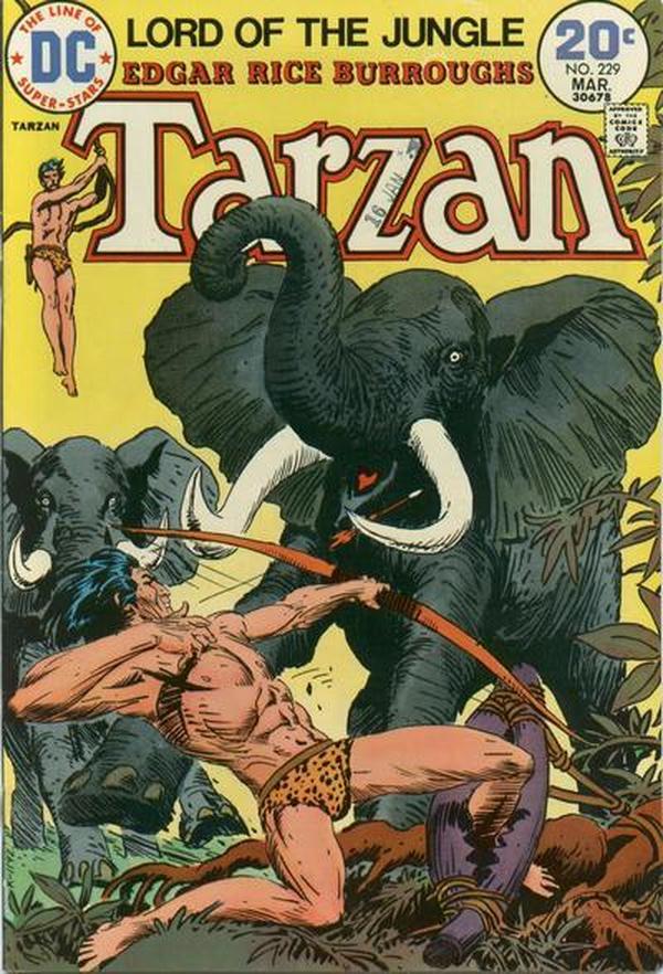 Tarzan (1972) #229 cover