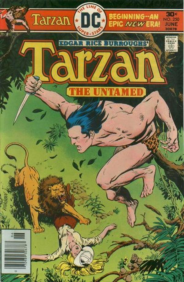 Tarzan (1972) #250 cover