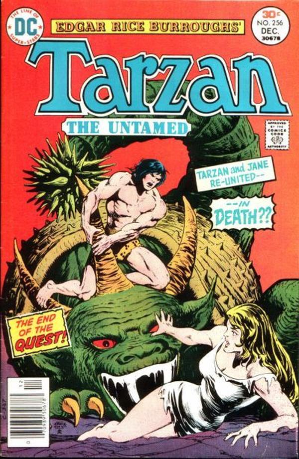 Tarzan (1972) #256 cover