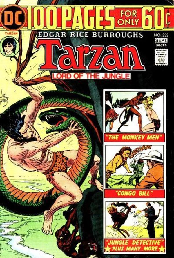Tarzan (1972) #232 cover