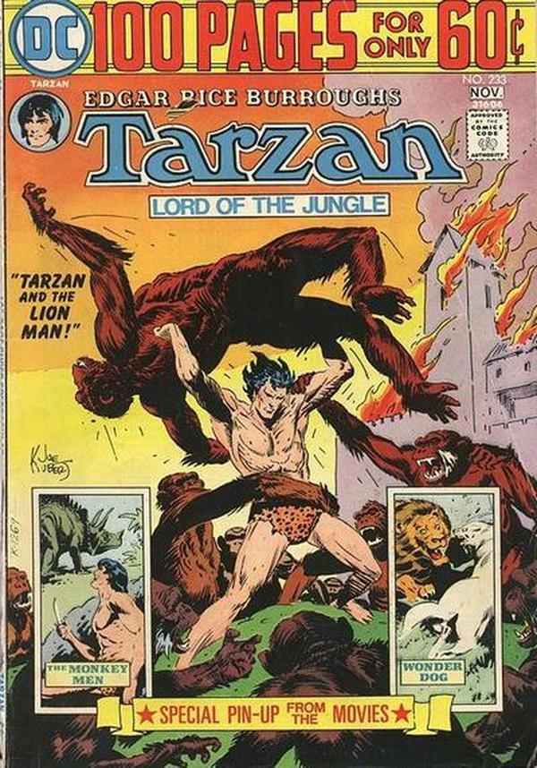 Tarzan (1972) #233 cover