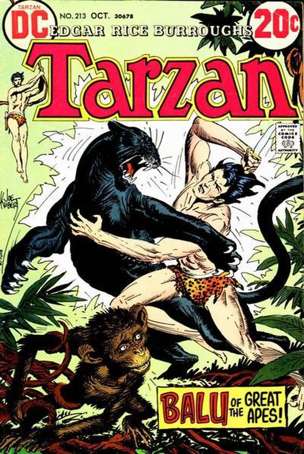 Tarzan (1972) #213 cover