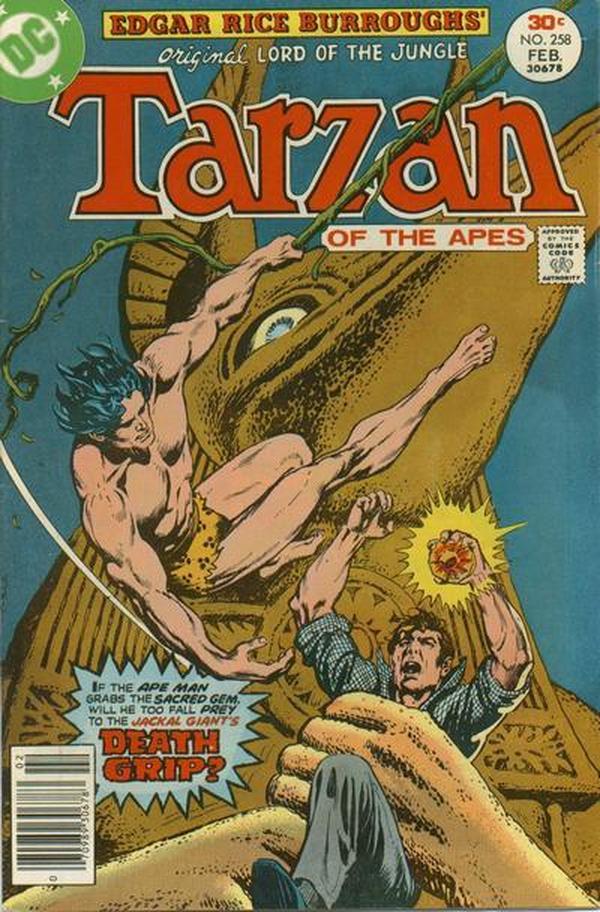 Tarzan (1972) #258 cover