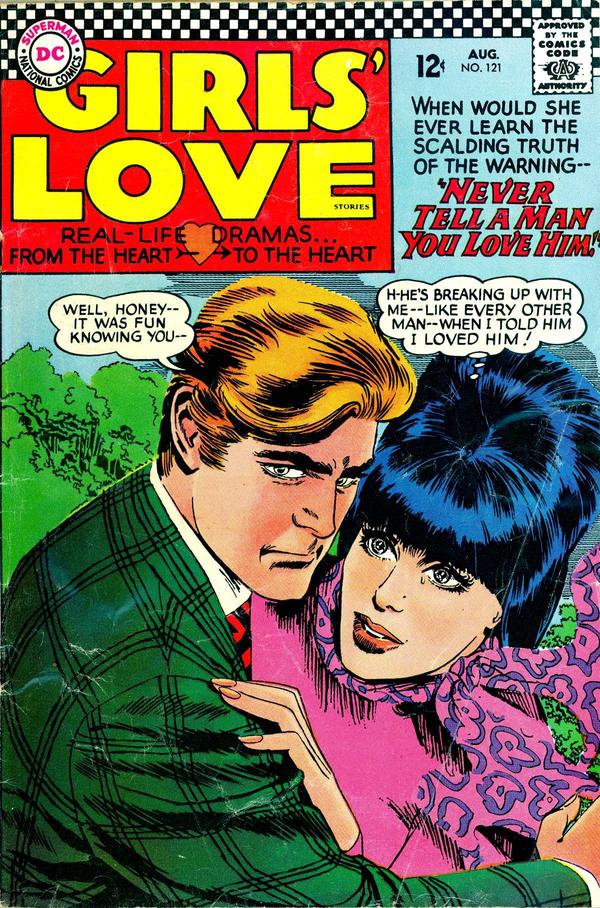Girls' Love Stories (1949) #121 cover