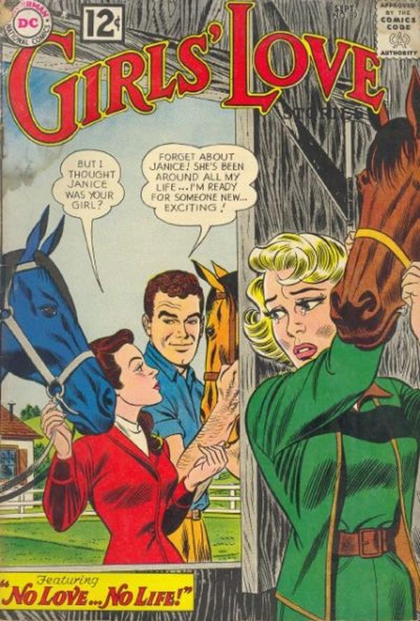 Girls' Love Stories (1949) #89 cover