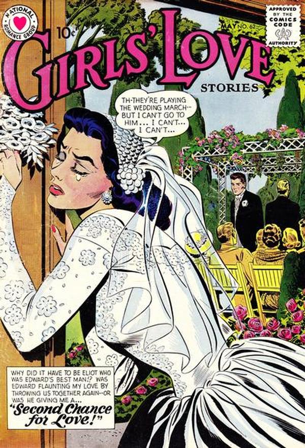 Girls' Love Stories (1949) #62 cover