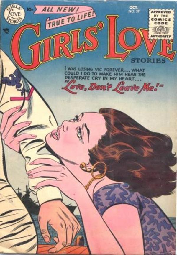 Girls' Love Stories (1949) #37 cover