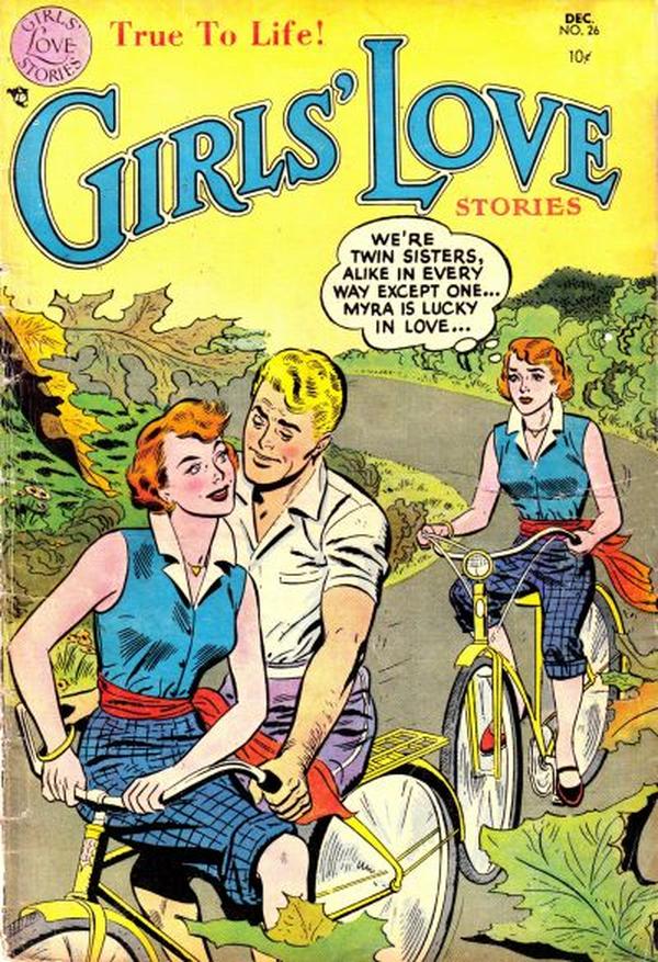 Girls' Love Stories (1949) #26 cover