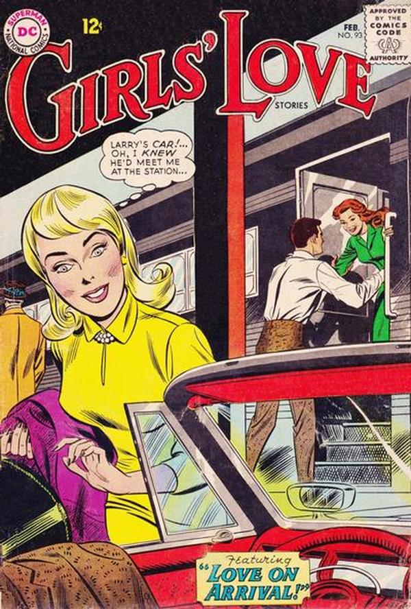 Girls' Love Stories (1949) #93 cover