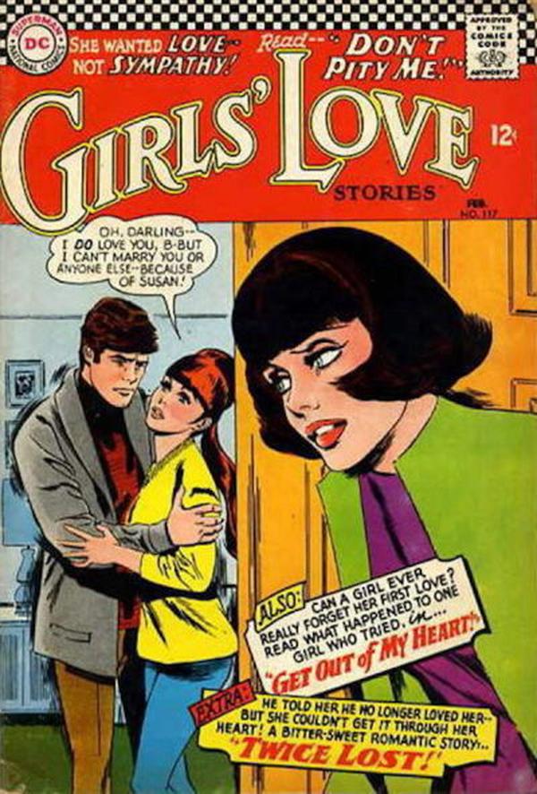 Girls' Love Stories (1949) #117 cover