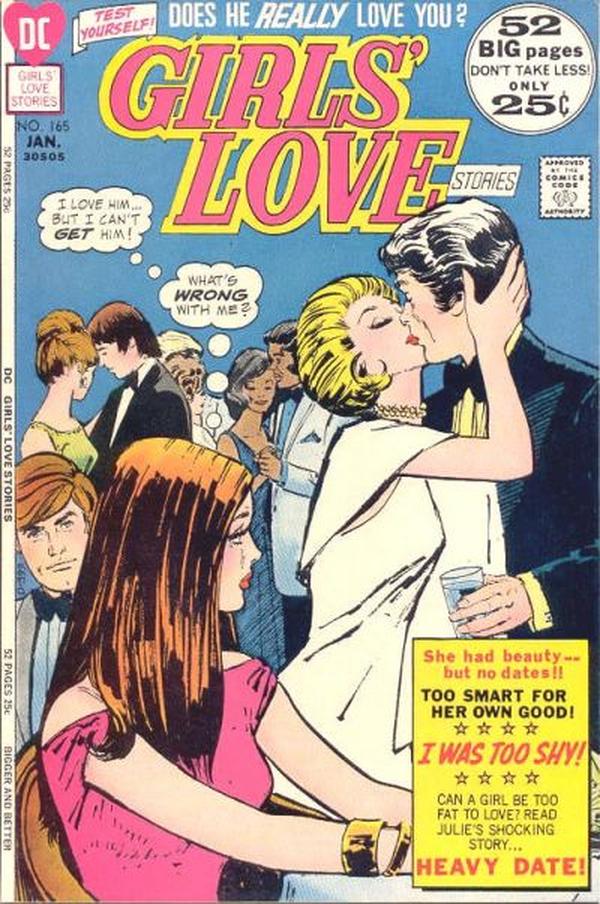 Girls' Love Stories (1949) #165 cover