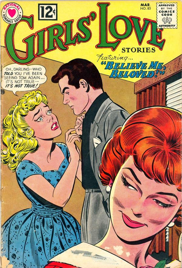Girls' Love Stories (1949) #85 cover