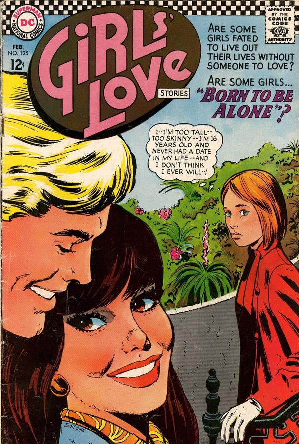 Girls' Love Stories (1949) #125 cover