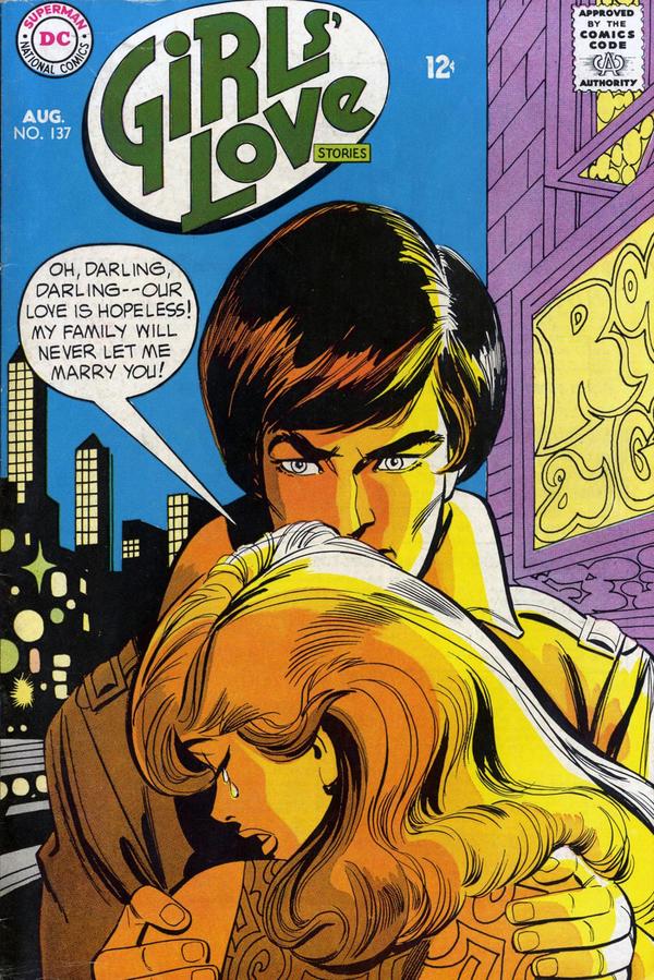Girls' Love Stories (1949) #137 cover