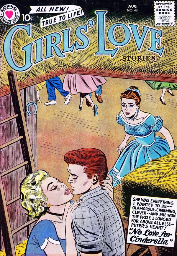 Girls' Love Stories (1949) #48 cover