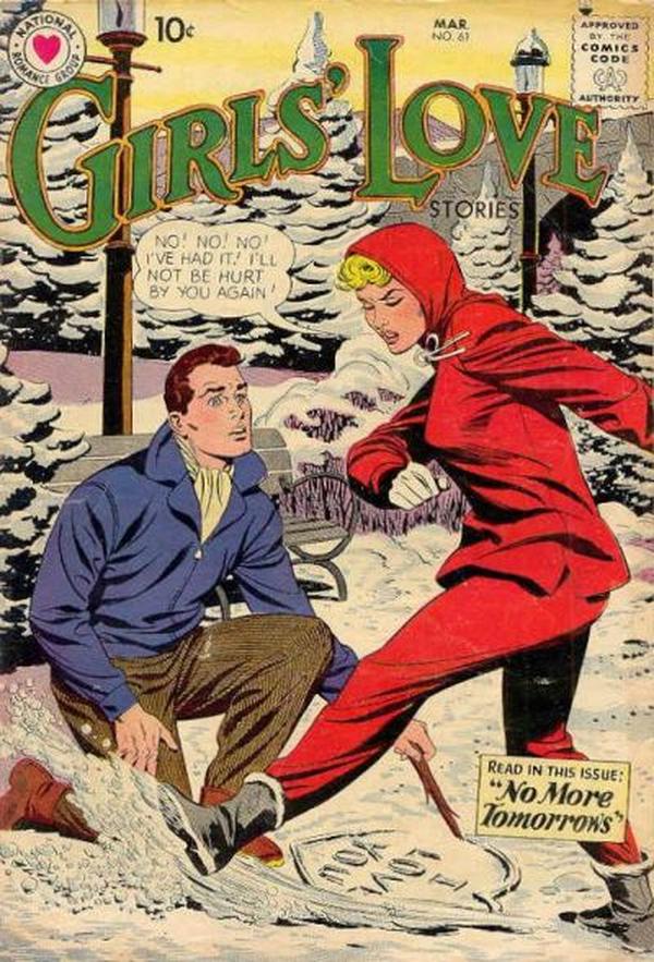 Girls' Love Stories (1949) #61 cover