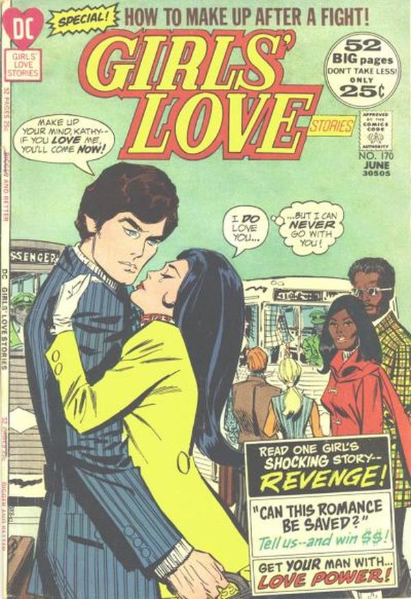 Girls' Love Stories (1949) #170 cover