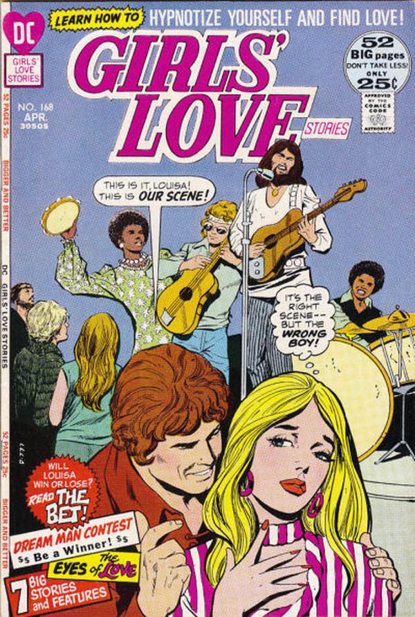 Girls' Love Stories (1949) #168 cover