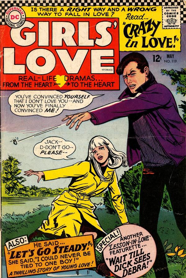 Girls' Love Stories (1949) #119 cover