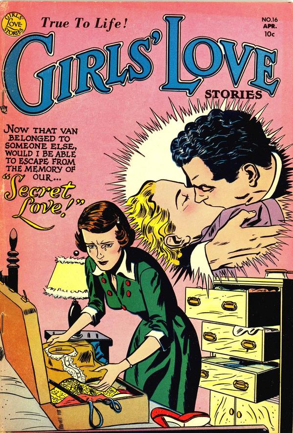 Girls' Love Stories (1949) #16 cover