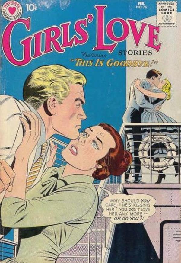 Girls' Love Stories (1949) #76 cover