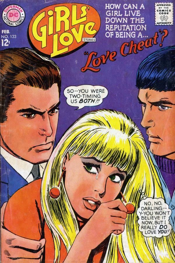 Girls' Love Stories (1949) #133 cover