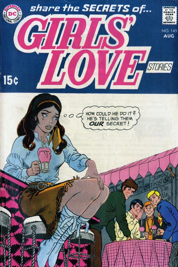 Girls' Love Stories (1949) #145 cover
