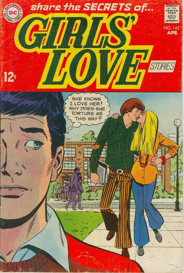 Girls' Love Stories (1949) #142 cover
