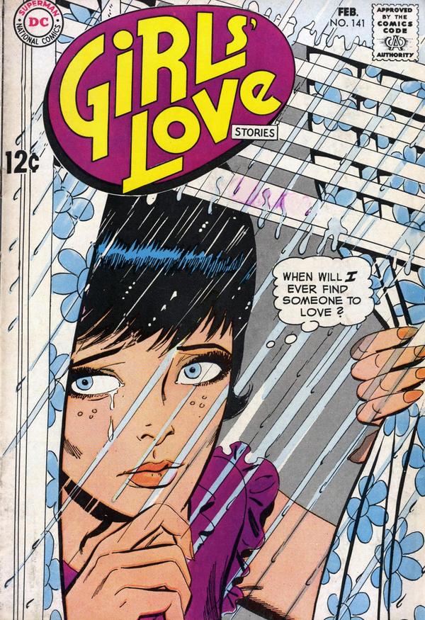 Girls' Love Stories (1949) #141 cover