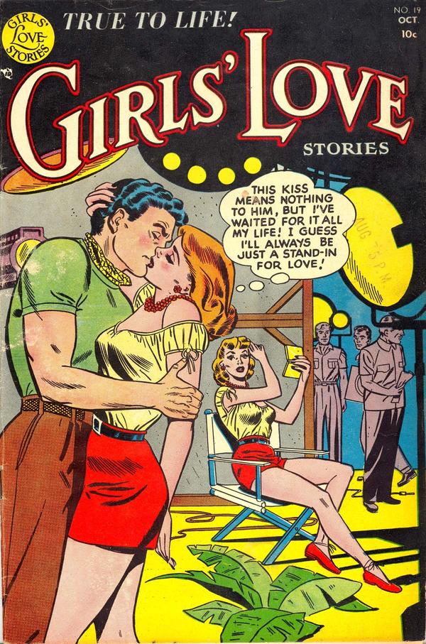 Girls' Love Stories (1949) #19 cover