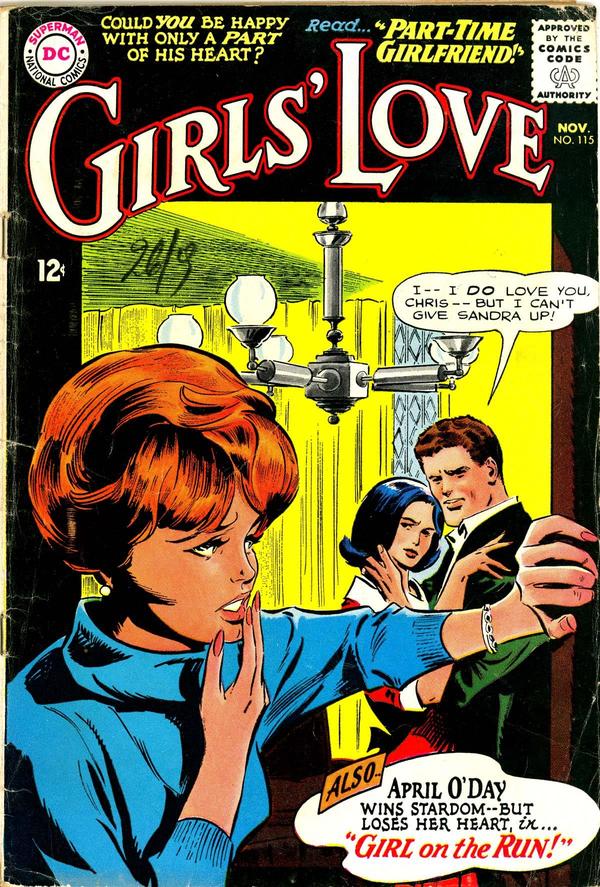 Girls' Love Stories (1949) #115 cover