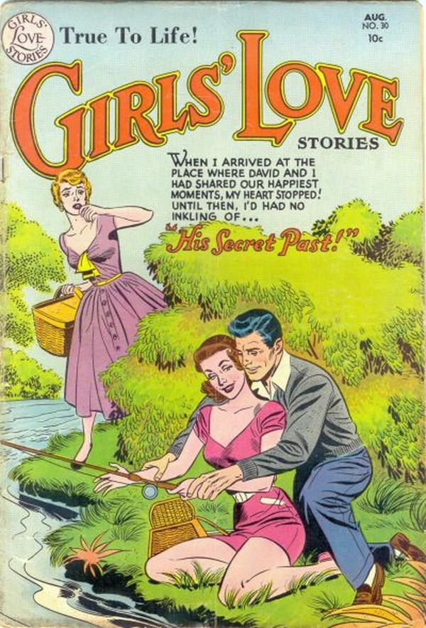 Girls' Love Stories (1949) #30 cover