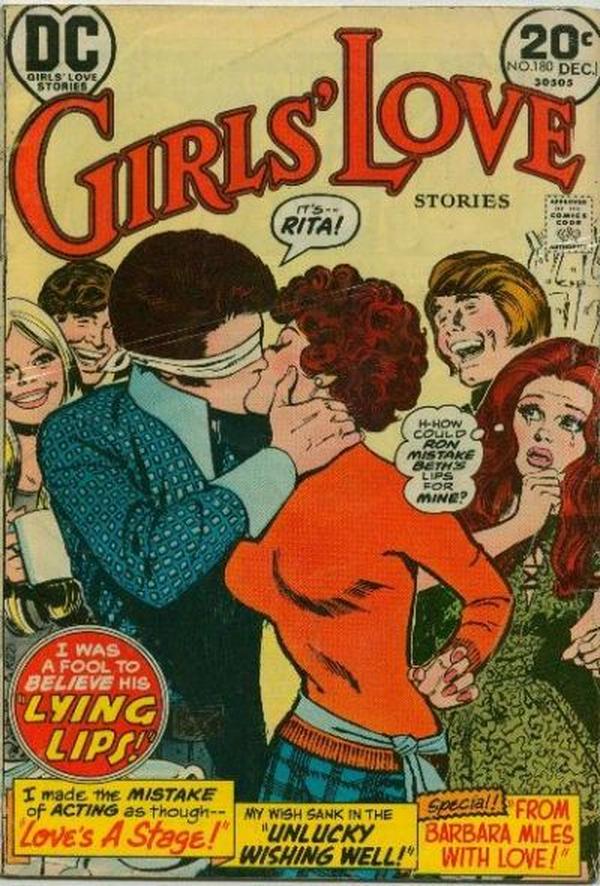 Girls' Love Stories (1949) #180 cover
