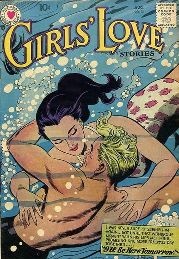 Girls' Love Stories (1949) #56 cover