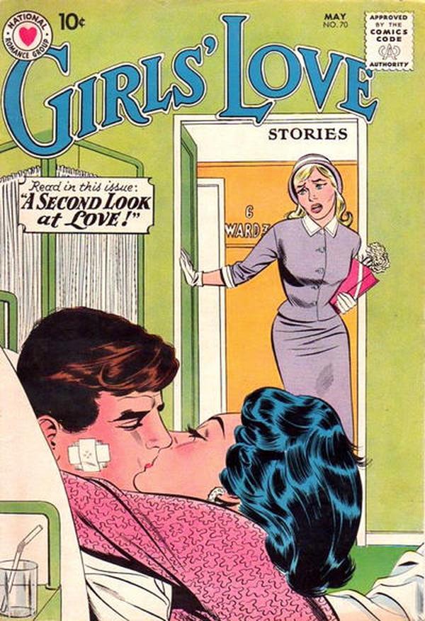 Girls' Love Stories (1949) #70 cover