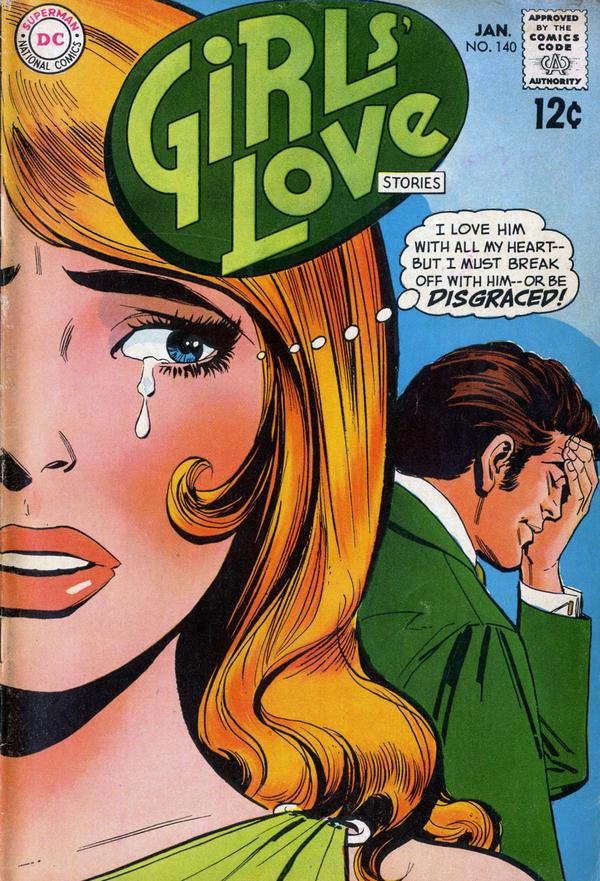 Girls' Love Stories (1949) #140 cover