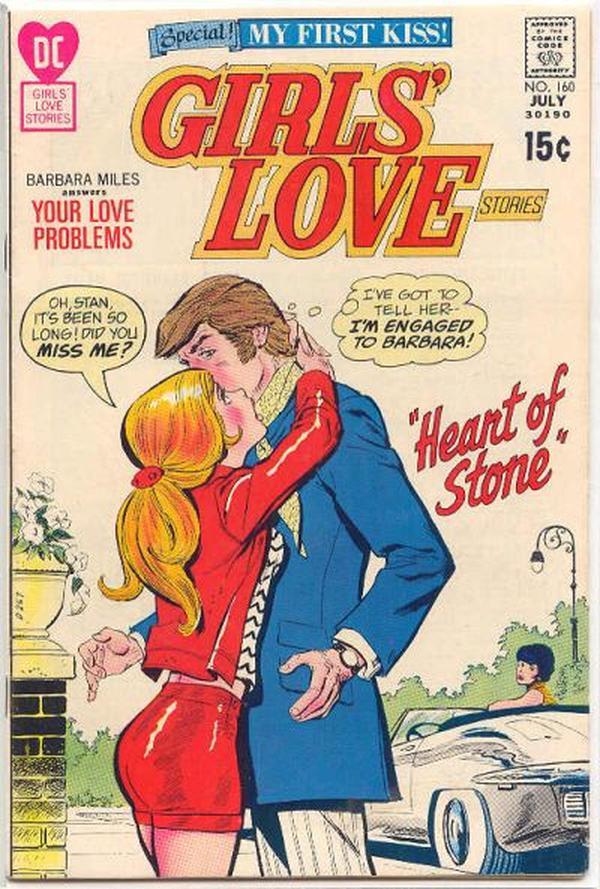 Girls' Love Stories (1949) #160 cover