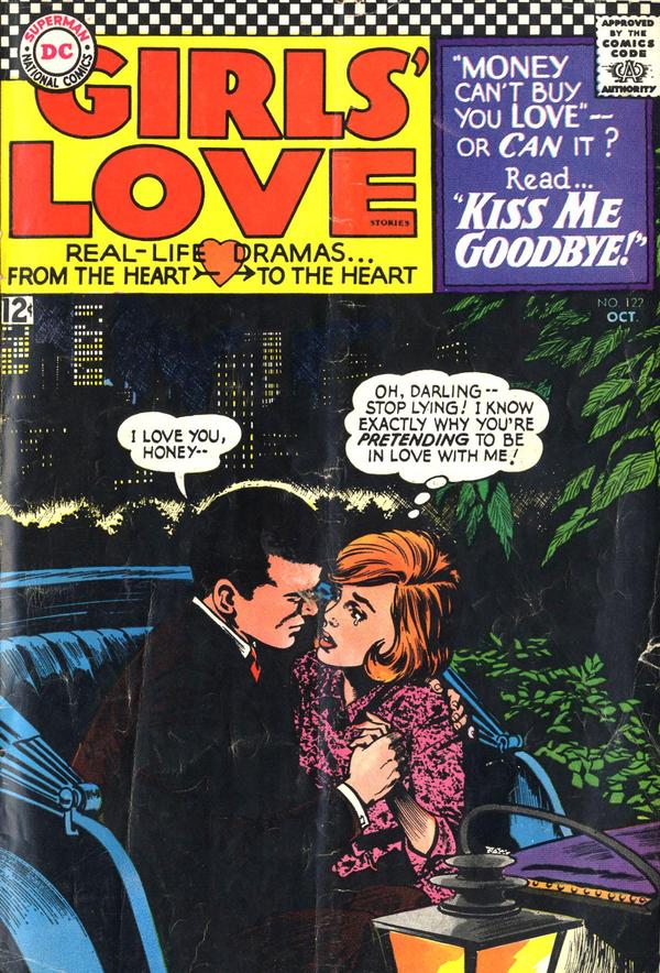 Girls' Love Stories (1949) #122 cover
