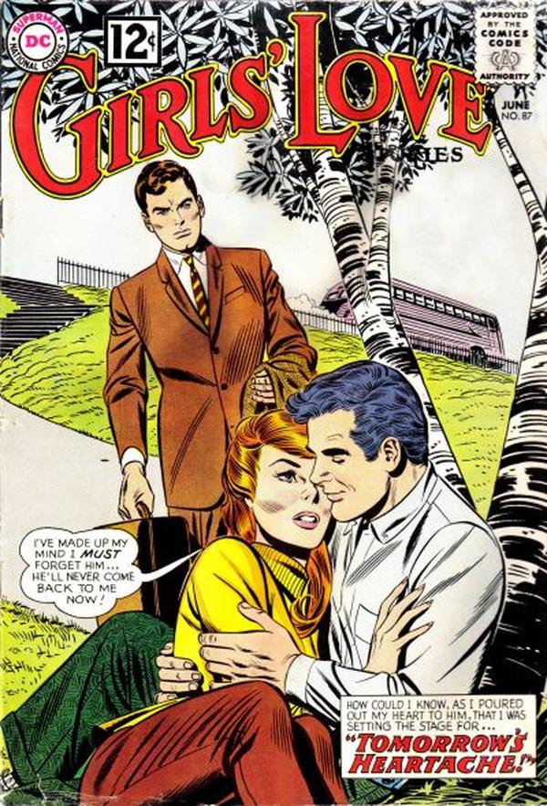 Girls' Love Stories (1949) #87 cover