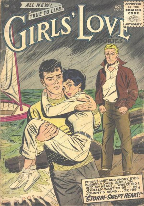 Girls' Love Stories (1949) #43 cover