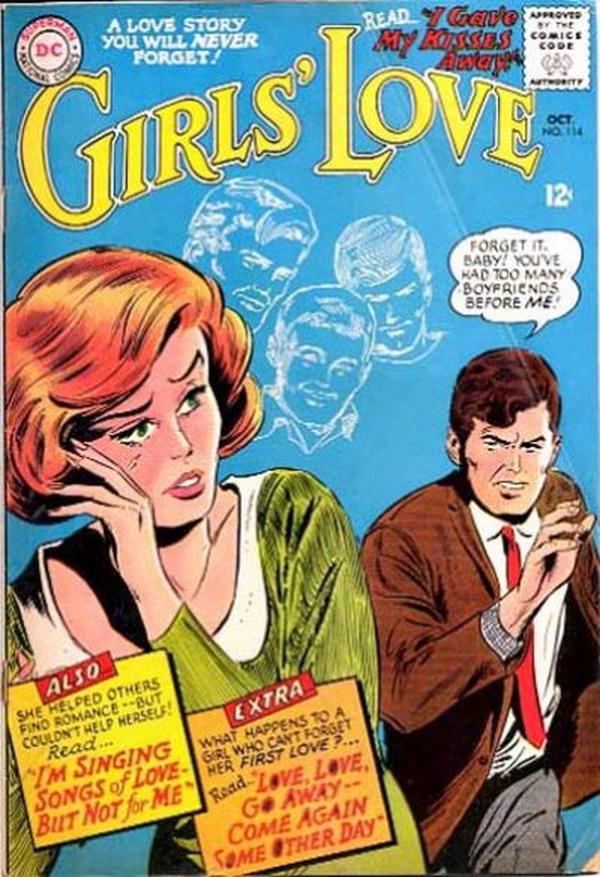 Girls' Love Stories (1949) #114 cover