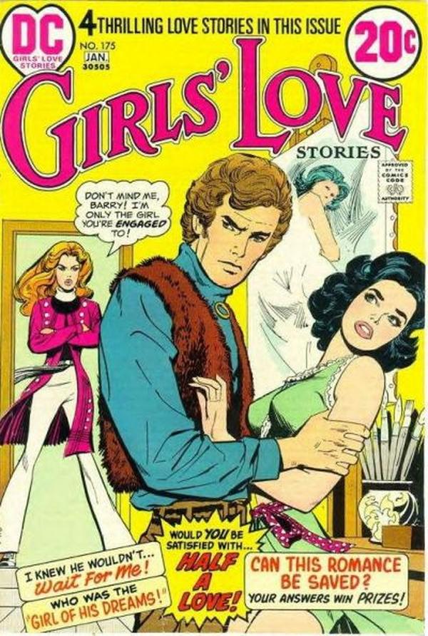 Girls' Love Stories (1949) #175 cover